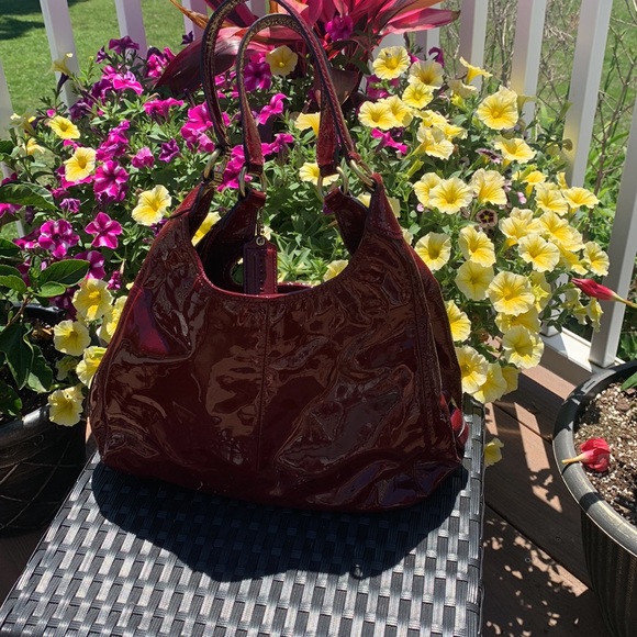 Sold! Coach Patent Leather Shoulder Bag - Picture 2 of 9